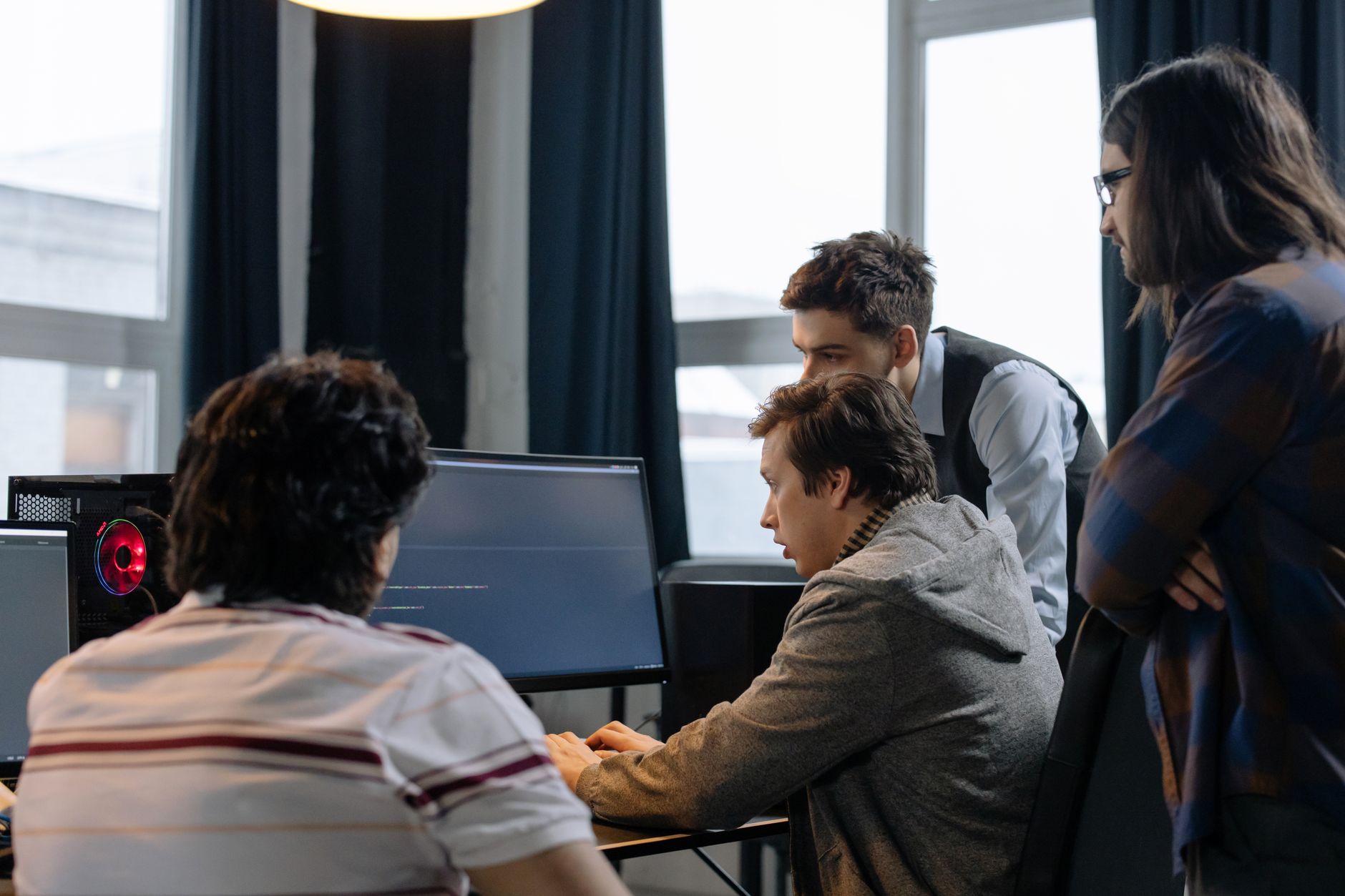 Enterprise infrastructure deployment visual